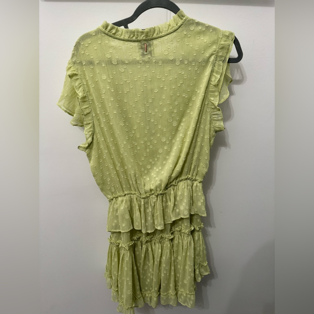 Misa Los Angeles Medium Lilian Honey Dress. 💚⚡️ - Picture 6 of 8